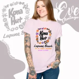Kona Hut Shirt Laguna Beach Ca Tiki Bar Women T shirt