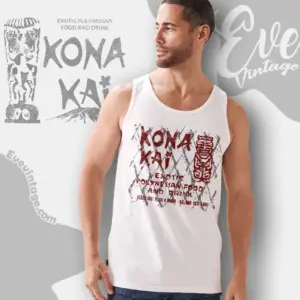 Kona Kai Bar Shirt Kansas City Tiki Tank Top Racerback