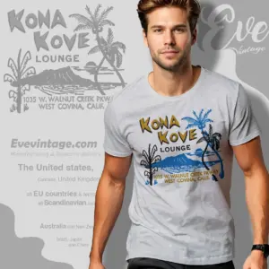 Kona Kove Lounge Shirt West Covina Tiki Bar T shirt