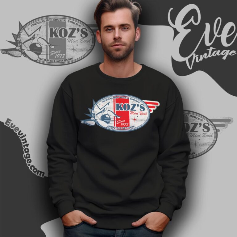 Koz's Mini Bowl Shirt Wisconsin Dive Bar Sweatshirt Koz's Mini Bowl Shirt Wisconsin Dive Bar Sweatshirt
