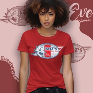 Koz's Mini Bowl Shirt Wisconsin Dive Bar Women T shirt
