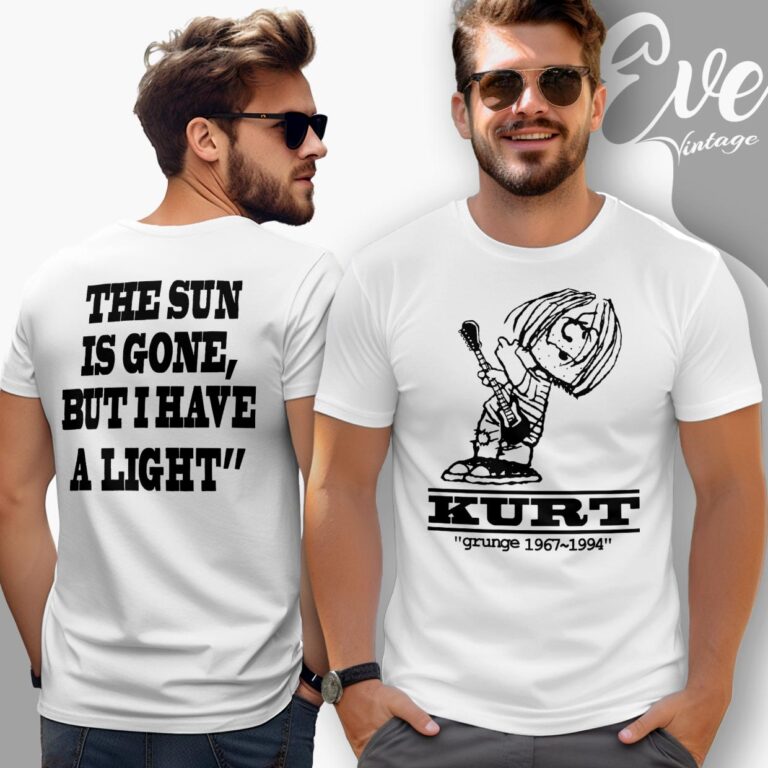 Kurt Cobain Charlie Brown Stye Parody Shirt Unisex T shirt Kurt Cobain Charlie Brown Stye Parody Shirt Unisex T shirt