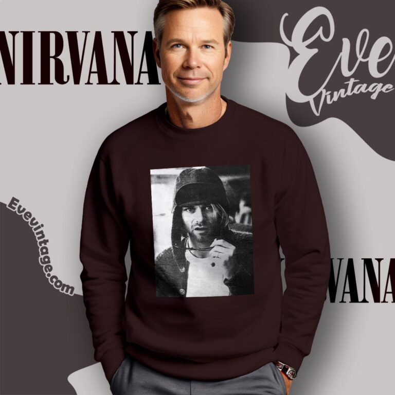 Kurt Cobain Portrait In Ny July 1993 Shirt Sweatshirt Kurt Cobain Portrait In Ny July 1993 Shirt Sweatshirt