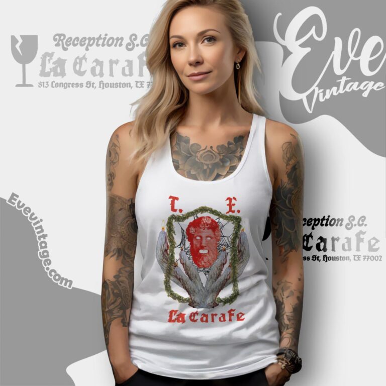 La Carafe Shirt Houston Dive Bar Tank Top Racerback La Carafe Shirt Houston Dive Bar Tank Top Racerback