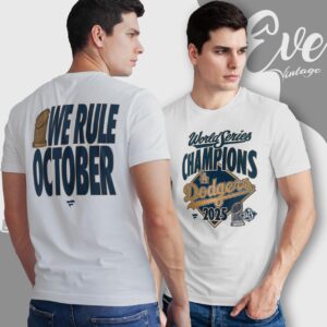 La Dodgers 2025 World Series Champions Locker Room Shirt