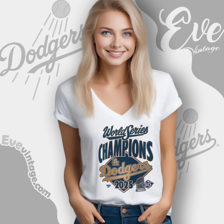 La Dodgers 2025 World Series Champions Locker Room Shirt V Neck TShirt La Dodgers 2025 World Series Champions Locker Room Shirt V Neck TShirt
