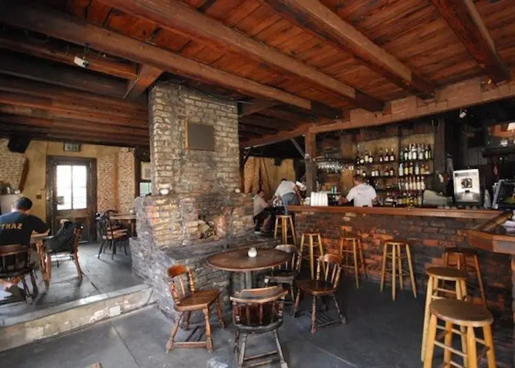 Lafitte’s Blacksmith Shop A corner of the bar's interior