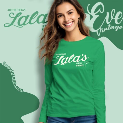 Lala’s Little Nugget Shirt – Austin Dive Bar Official Logo