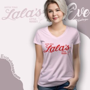 Lala's Little Nugget Shirt Austin Dive Bar Official Logo