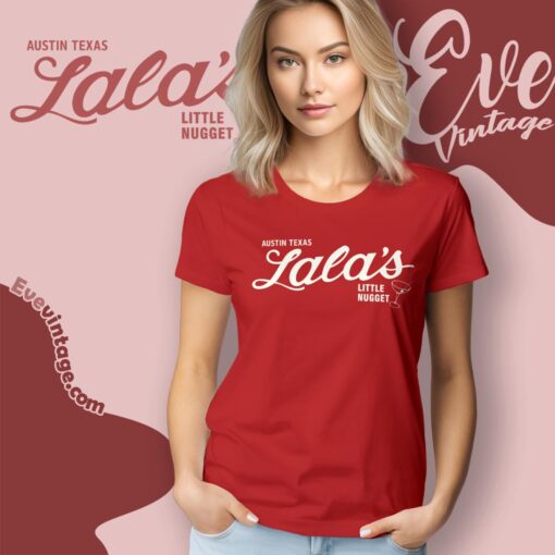 Lala’s Little Nugget Shirt – Austin Dive Bar Official Logo