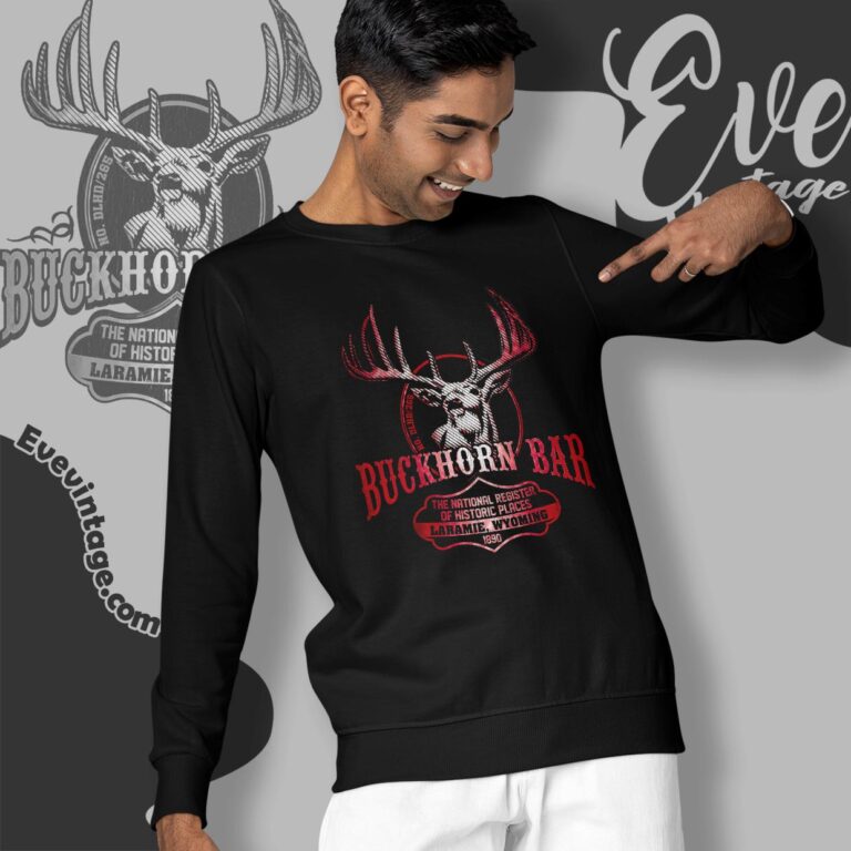 Laramie Buckhorn Bar Shirt Wyoming Dive Bar Tee Sweatshirt Laramie Buckhorn Bar Shirt Wyoming Dive Bar Tee Sweatshirt