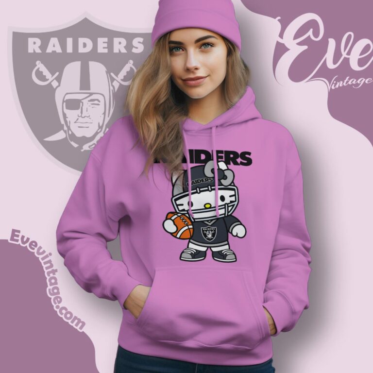 Las Vegas Raiders Hello Kitty Shirt Hoodie Las Vegas Raiders Hello Kitty Shirt Hoodie