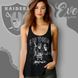 Las Vegas Raiders Horror Halloween Tank Top Racerback