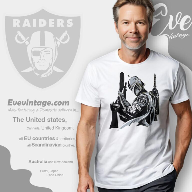 Las Vegas Raiders Mandalorian Star Wars Shirt T Shirt Las Vegas Raiders Mandalorian Star Wars Shirt T Shirt