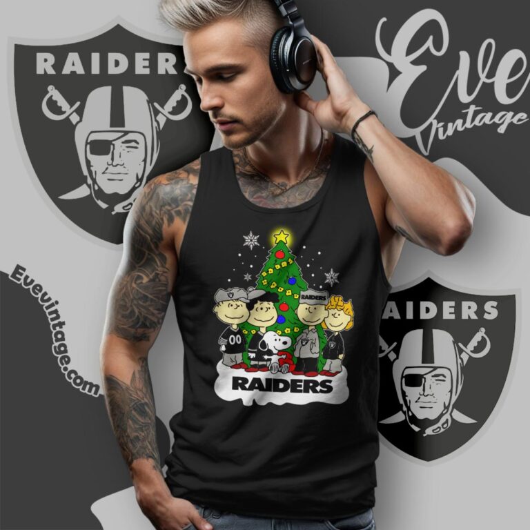 Las Vegas Raiders Snoopy The Peanuts Christmas Shirt Tank Top Racerback Las Vegas Raiders Snoopy The Peanuts Christmas Shirt Tank Top Racerback