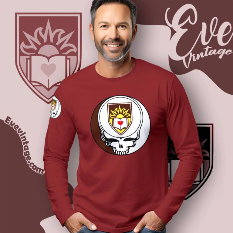 Lehigh University Steal Your Face Grateful Dead Shirt Long Sleeve Tee Lehigh University Steal Your Face Grateful Dead Shirt Long Sleeve Tee