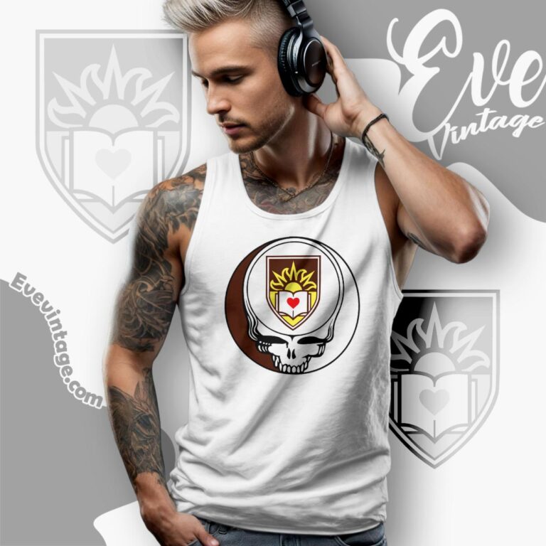 Lehigh University Steal Your Face Grateful Dead Shirt Tank Top Racerback Lehigh University Steal Your Face Grateful Dead Shirt Tank Top Racerback