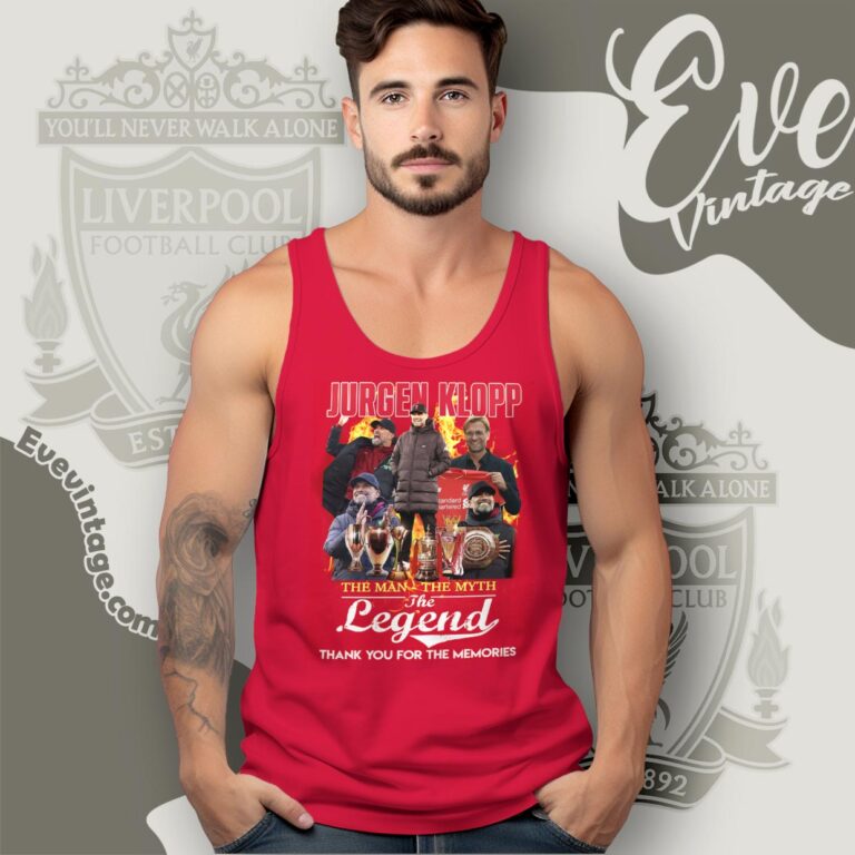 Liverpool Jurgen Klopp Thank You Shirt Tank Top Racerback Liverpool Jurgen Klopp Thank You Shirt Tank Top Racerback