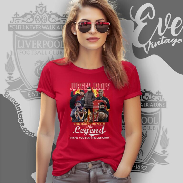 Liverpool Jurgen Klopp Thank You Shirt Women T Shirt Liverpool Jurgen Klopp Thank You Shirt Women T Shirt