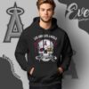 Los Angeles Angels Harley Davidson Skull Shirt Hoodie