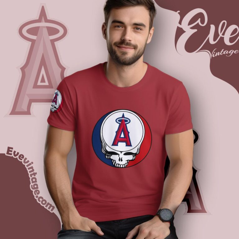 Los Angeles Angels Steal Your Face Grateful Dead Shirt T Shirt Los Angeles Angels Steal Your Face Grateful Dead Shirt T Shirt