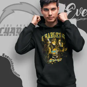 Los Angeles Chargers Horror Halloween Hoodie