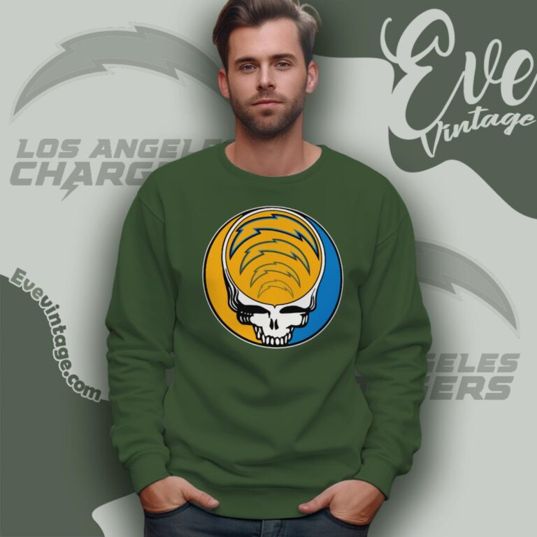 Los Angeles Chargers Steal Your Face Grateful Dead Shirt Sweatshirt Los Angeles Chargers Steal Your Face Grateful Dead Shirt Sweatshirt