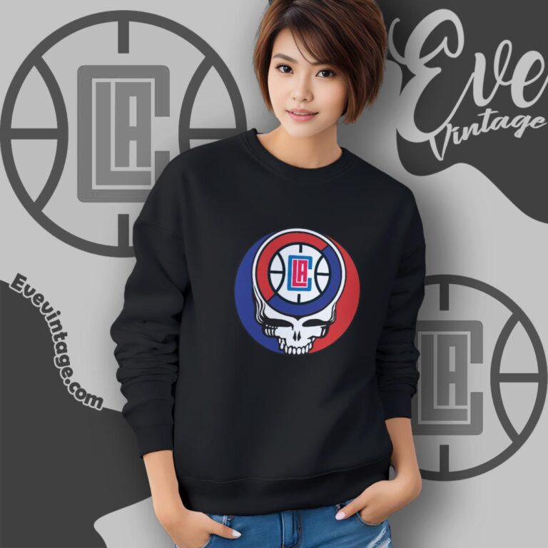 Los Angeles Clippers Steal Your Face Grateful Dead Shirt Sweatshirt Los Angeles Clippers Steal Your Face Grateful Dead Shirt Sweatshirt