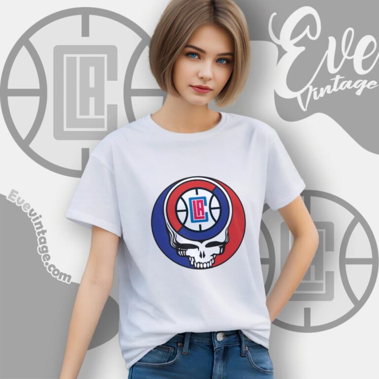 Los Angeles Clippers Steal Your Face Grateful Dead Shirt Women T Shirt Los Angeles Clippers Steal Your Face Grateful Dead Shirt Women T Shirt