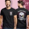 Los Angeles Dodgers Harley Davidson Skull Shirt