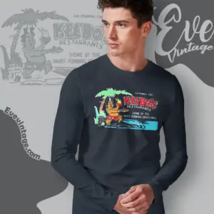 Los Angeles Kelbo Tiki Bar Shirt Long Sleeve Tee
