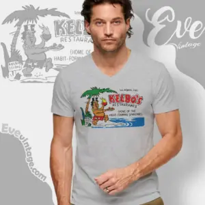 Los Angeles Kelbo Tiki Bar Shirt V Neck TShirt