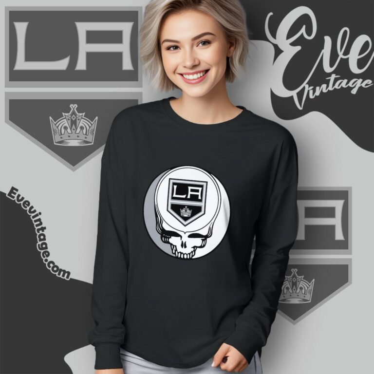 Los Angeles Kings Steal Your Face Grateful Dead Shirt Long Sleeve Tee Los Angeles Kings Steal Your Face Grateful Dead Shirt Long Sleeve Tee