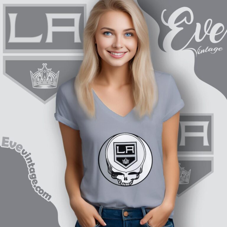 Los Angeles Kings Steal Your Face Grateful Dead Shirt V Neck TShirt Los Angeles Kings Steal Your Face Grateful Dead Shirt V Neck TShirt