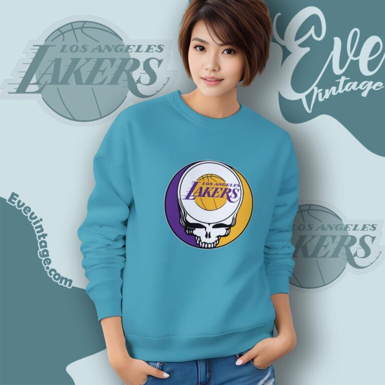 Los Angeles Lakers Steal Your Face Grateful Dead Shirt Sweatshirt Los Angeles Lakers Steal Your Face Grateful Dead Shirt Sweatshirt