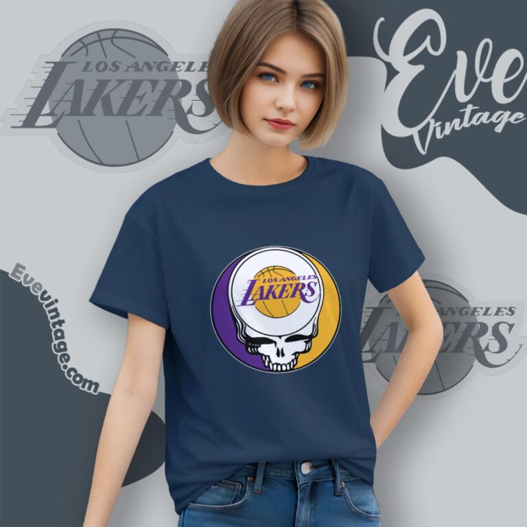 Los Angeles Lakers Steal Your Face Grateful Dead Shirt Women T Shirt Los Angeles Lakers Steal Your Face Grateful Dead Shirt Women T Shirt