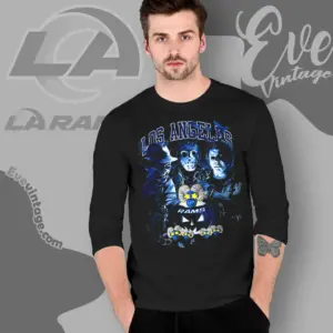 Los Angeles Rams Horror Halloween Long Sleeve Tee