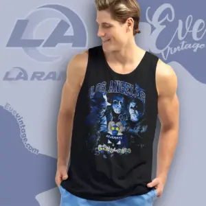Los Angeles Rams Horror Halloween Tank Top Racerback