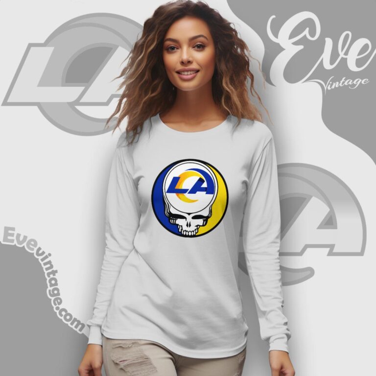 Los Angeles Rams Steal Your Face Grateful Dead Shirt Long Sleeve Tee Los Angeles Rams Steal Your Face Grateful Dead Shirt Long Sleeve Tee
