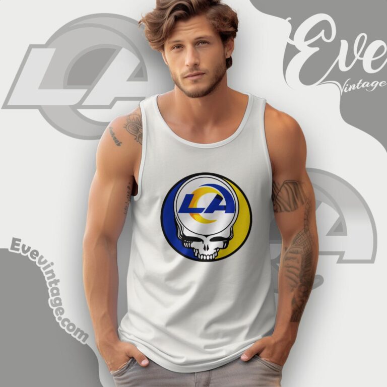 Los Angeles Rams Steal Your Face Grateful Dead Shirt Tank Top Racerback Los Angeles Rams Steal Your Face Grateful Dead Shirt Tank Top Racerback