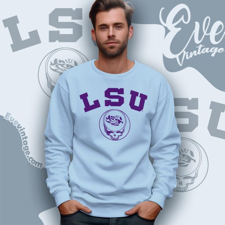 Lsu Grateful Dead Tiger Eye Stealie Shirt Sweatshirt Lsu Grateful Dead Tiger Eye Stealie Shirt Sweatshirt