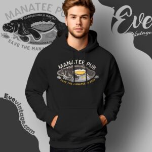 Manatee Pub Shirt Homosassa Florida Dive Bar Hoodie