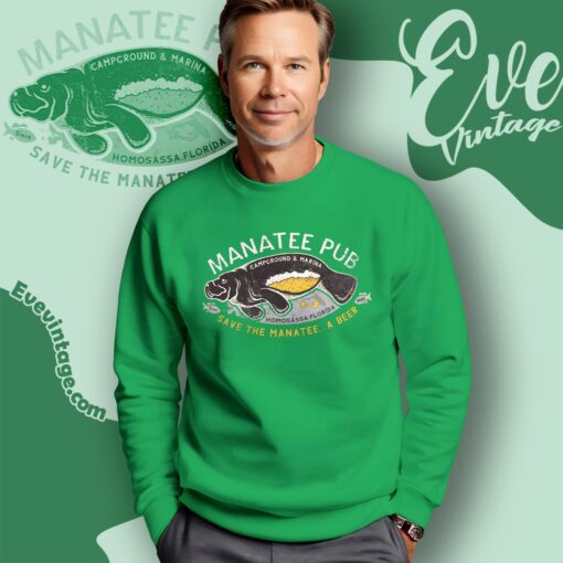 Manatee Pub Shirt – Homosassa Florida Dive Bar