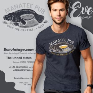 Manatee Pub Shirt – Homosassa Florida Dive Bar
