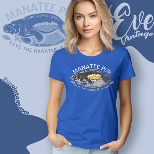 Manatee Pub Shirt – Homosassa Florida Dive Bar