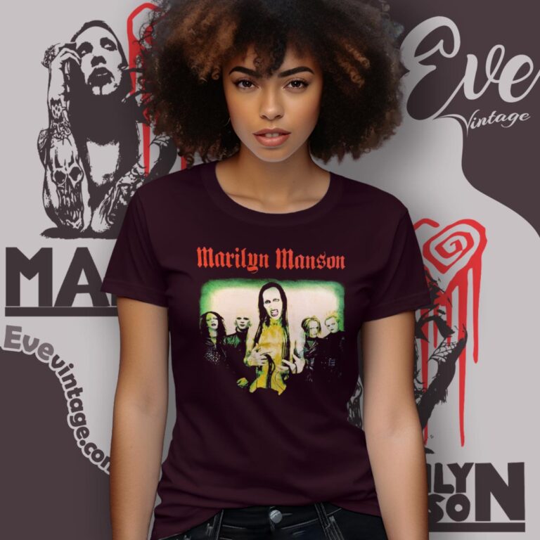 Marilyn Manson Shirt Guns God And Government Tour Women T Shirt Marilyn Manson Shirt Guns God And Government Tour Women T Shirt