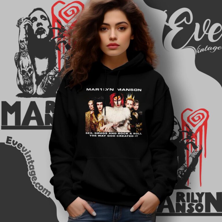 Marilyn Manson Shirt Rock Is Dead Tour 1999 Hoodie Marilyn Manson Shirt Rock Is Dead Tour 1999 Hoodie