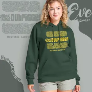 Mark Thomas Outrigger Shirt Monterey Ca Tiki Bar Hoodie