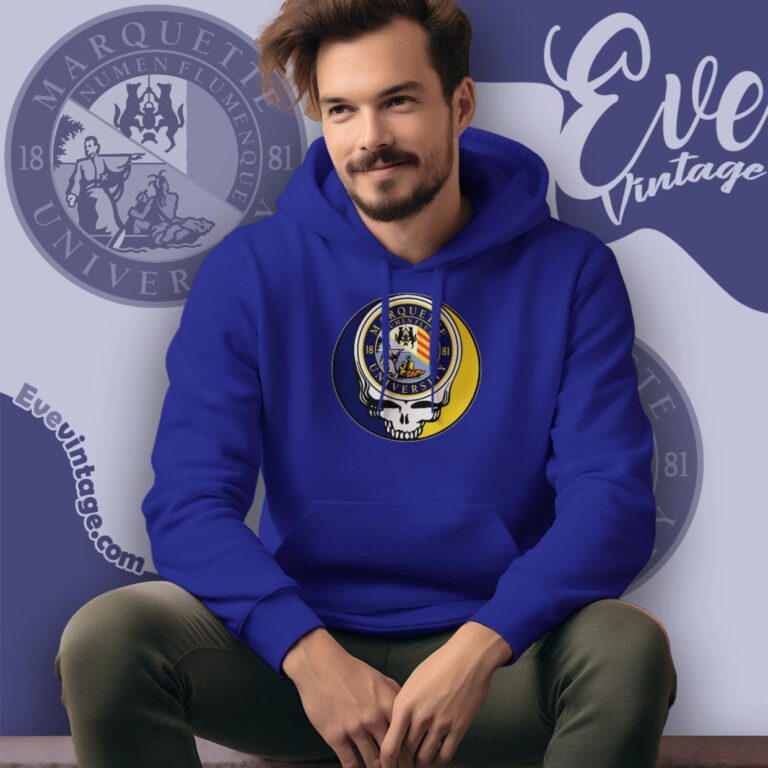 Marquette University Steal Your Face Grateful Dead Shirt Hoodie Marquette University Steal Your Face Grateful Dead Shirt Hoodie