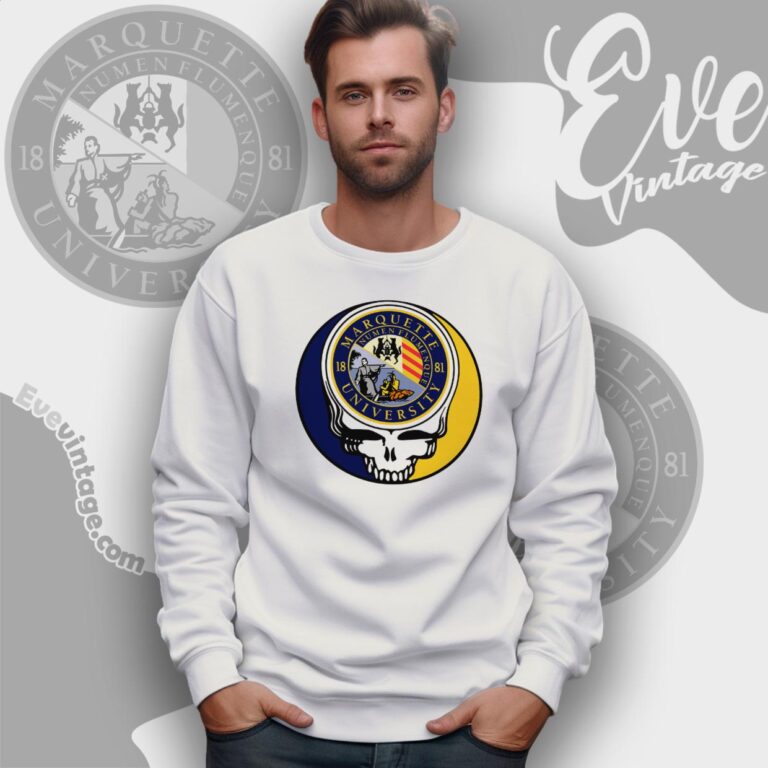 Marquette University Steal Your Face Grateful Dead Shirt Sweatshirt Marquette University Steal Your Face Grateful Dead Shirt Sweatshirt